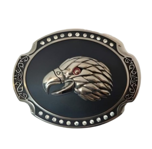 Eagle head buckle for men