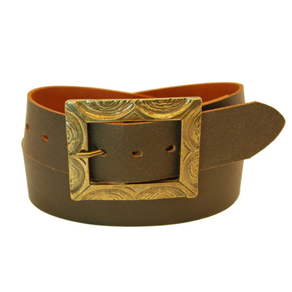 Waves Model Wide Handcrafted Leather Belt for Women – Stylish Design, Premium Quality & Effortless Elegance