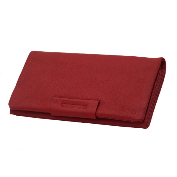 Fine leather wallet for women model "Diana