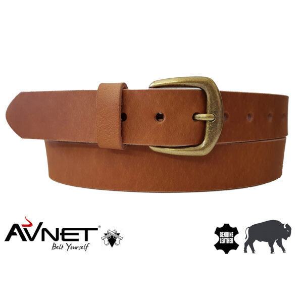 Buffalo Weapon Belt "Camel Design"- Premium Handcrafted Leather, Rugged Durability, and Distinct Style