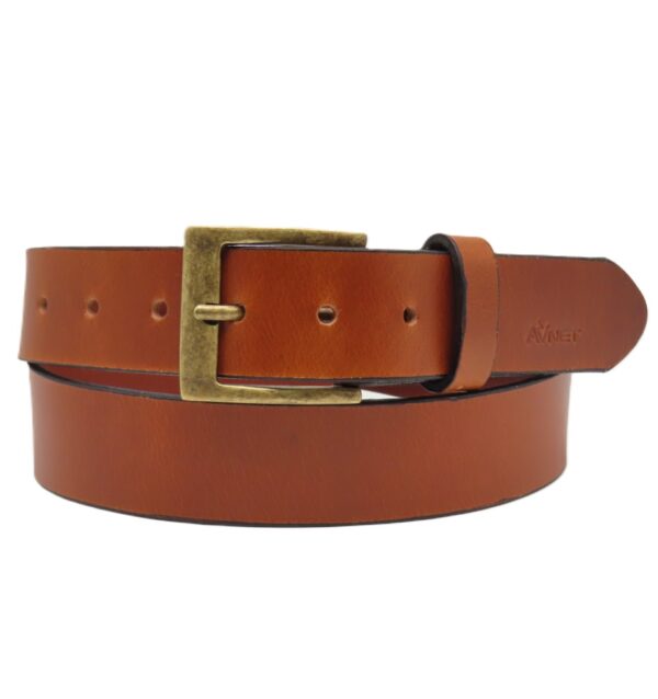 Camel belt for men "Elegant"