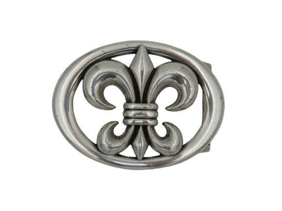 Fleur de lis buckle