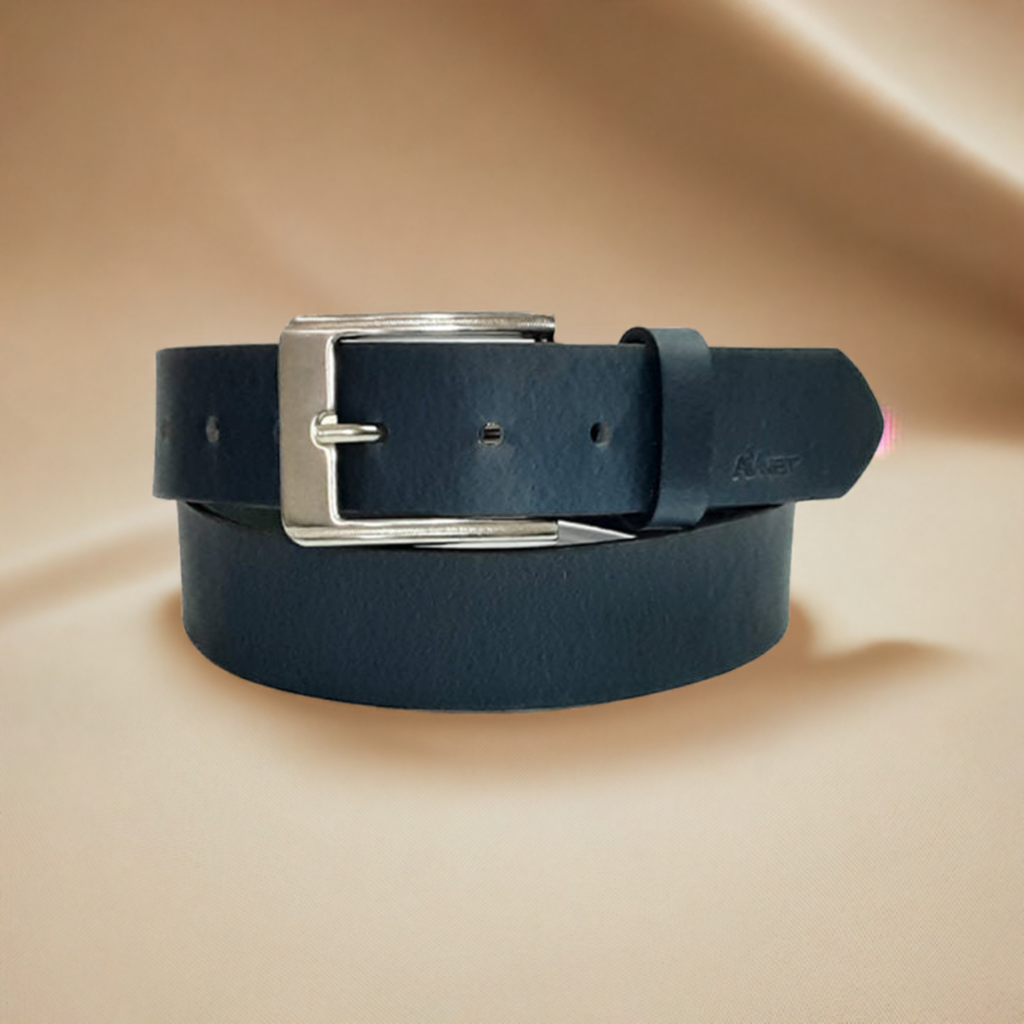 Bracket Model Leather Belt for Men – Premium Full-Grain Leather, Timeless Design & Exceptional Durability for Every Occasion